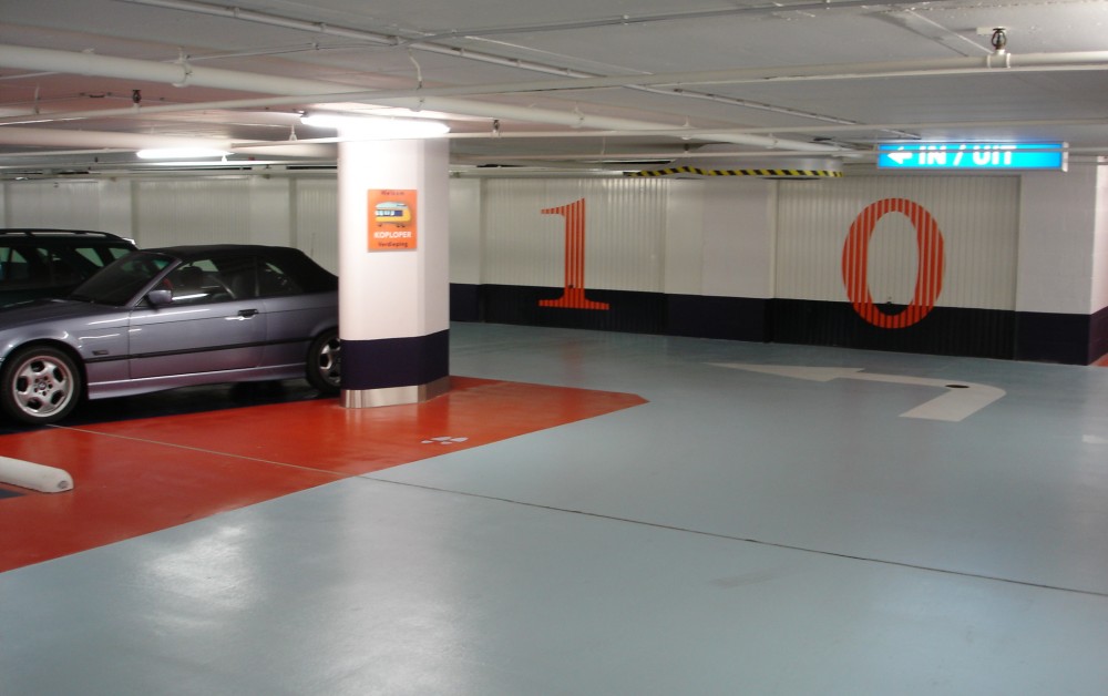 Interparking Utrecht vloerrenovatie