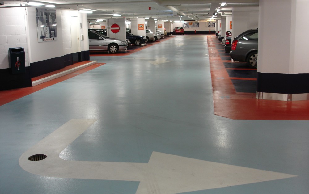 Interparking Utrecht vloerrenovatie Interparking Utrecht vloerrenovatie