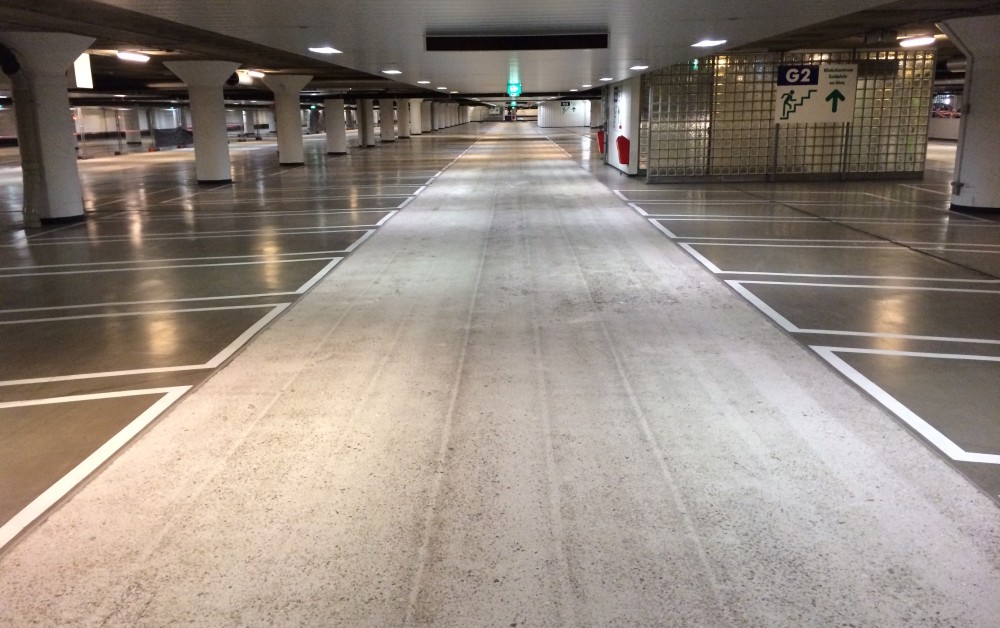 Vloerrenovatie parkeergarage Vloerrenovatie parkeergarage
