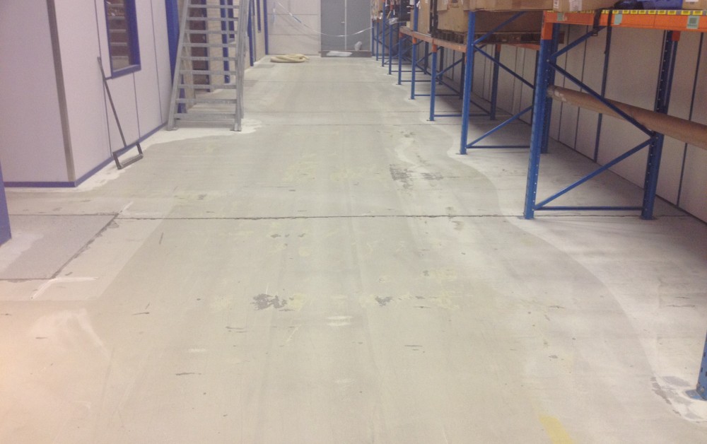 Bedrijfsvloer renovatie Bedrijfsvloer renovatie