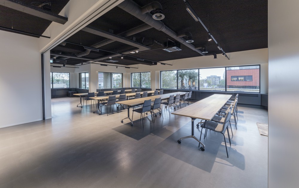 Industriële look cementgebonden gietvloer Industriële look cementgebonden gietvloer