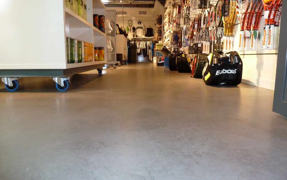 Cementgebonden gietvloer Cementgebonden gietvloer