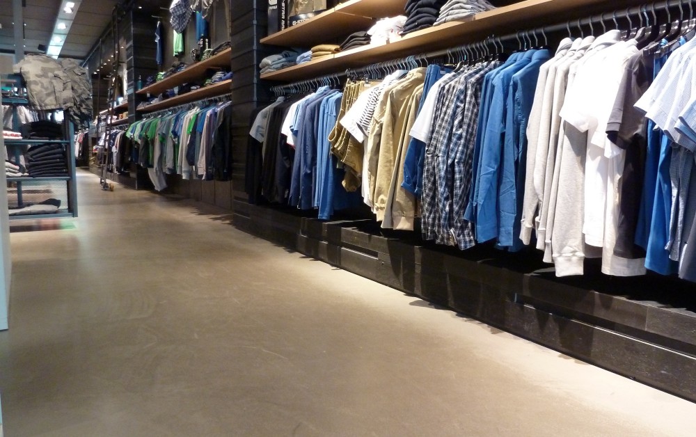 Cementgebonden betonlook vloer Cementgebonden betonlook vloer