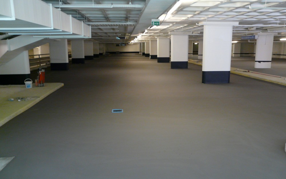 Vloerrenovatie cementgebonden gietvloer Vloerrenovatie cementgebonden gietvloer