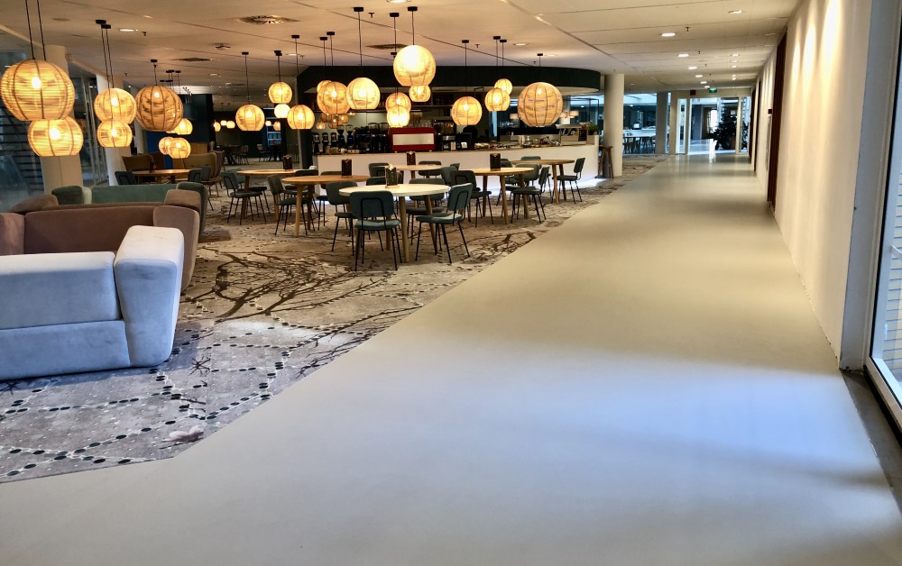 PU gietvloer UV- Stabiel PU gietvloer UV- Stabiel