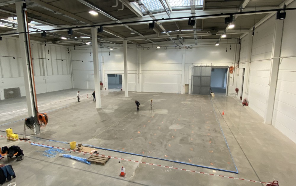 Vlakheidsmeting uitzetten Vlakheidsmeting uitzetten