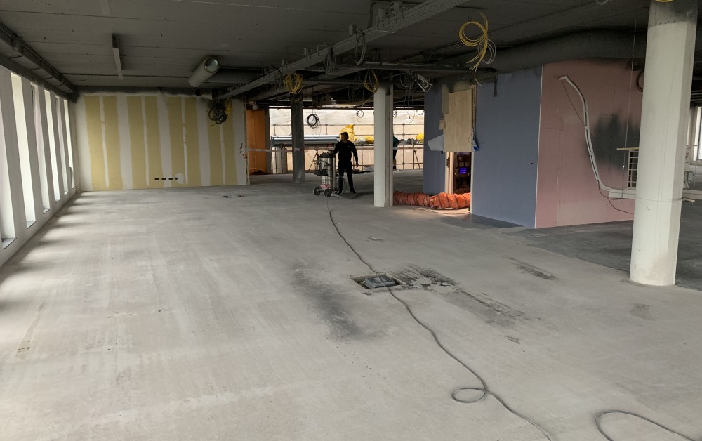 Voorbereiden ondervloer Voorbereiden ondervloer